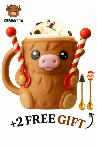 Creamy Cow Ice cream Mug Holder
